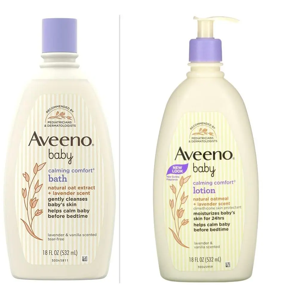 Aveeno baby gel et lotion 532ML