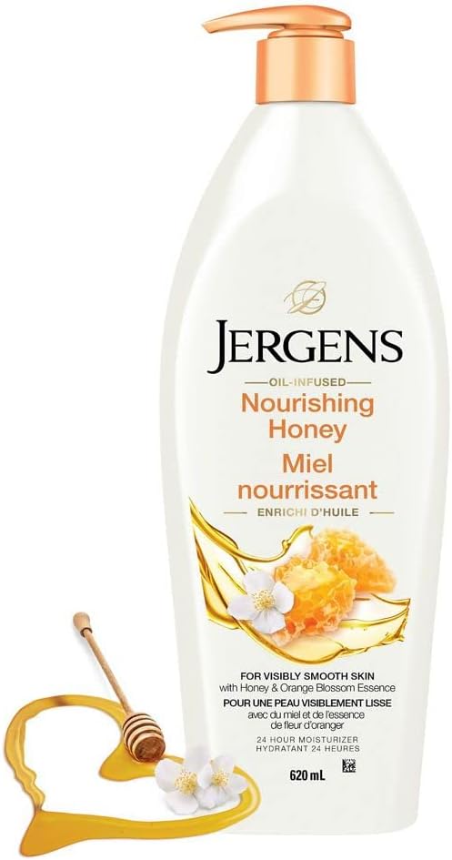 JERGENS LOTION HYDRATANTE, MIEL NOURISSANT 620ML
