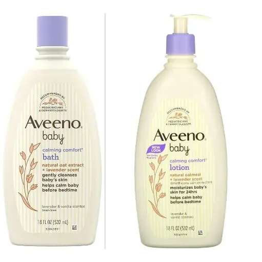 Aveeno baby gel et lotion 532ML
