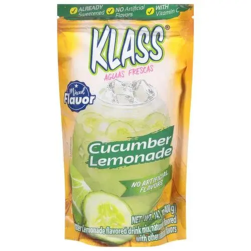 JUS KLASS CUCUMBER LEMONADE 400G