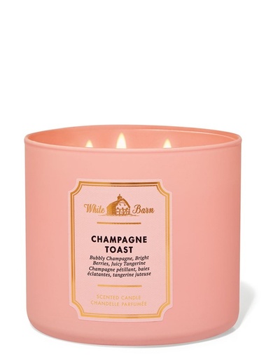 BOUGIE PARFUMÉE CHAMPAGNE TOAST