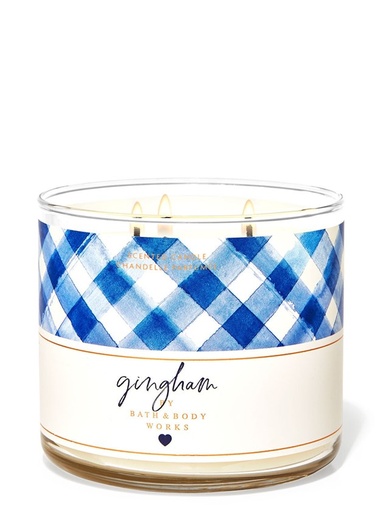 BOUGIE PARFUMÉE GINGHAM