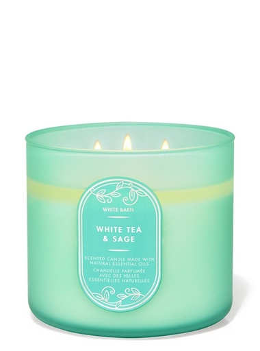 BOUGIE PARFUMÉE WHITE TEA AND SAGE