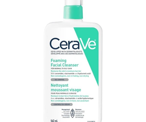 CeraVe - Foaming Facial Cleanser  peau normale a grace 562ML