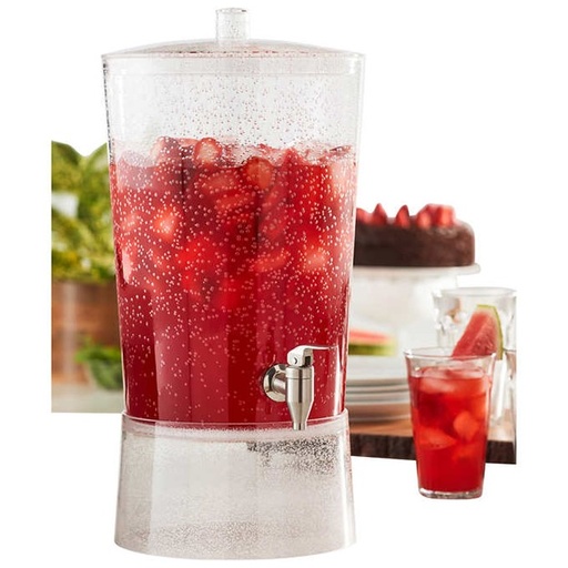 Fontaine, Distributeur de boissons en acrylique, Fizz -11 L