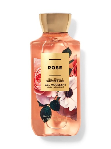 GEL MOUSSANT BATH AND BODY WORKS ROSE