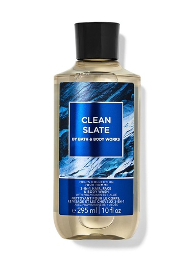 GEL MOUSSANT CLEAN SLATE BATH AND BODY WORKS