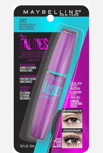 MASCARA Falsies Maybelline 282 Negro Marron