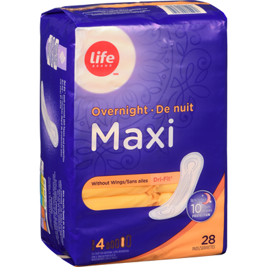 SERVIETTE HYGIÉNIQUE MAXI T4 28 PIÉCES