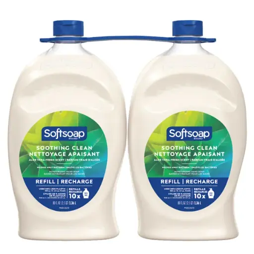 Savon hydratant pour les mains, Aloès apaisant, Softsoap, 1x2,36 L
